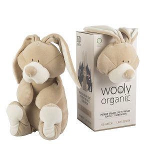 Мягкая игрушка "Заяц Банни" с 3 мес. 29 см Wooly Organic