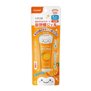Детский зубной гель-паста TETEO, апельсин, Combi Japan, 30гр