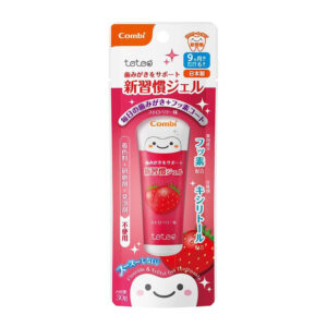 Детский зубной гель-паста TETEO, клубника, Combi Japan, 30гр