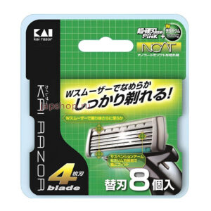 Сменные кассеты Kai-in к бритвенному станку Kai4 Razor, 8 шт.