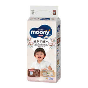 Трусики Moony Natural Big, 12-22 кг, 32 шт.