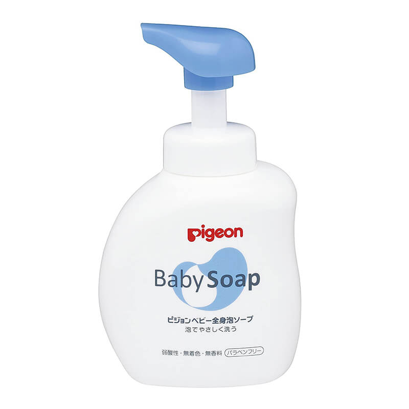 Дитяче мило-пінка Pigeon Baby Soap, для всього тіла з 0 місяців, 500 мл, без запаху