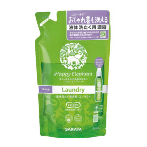 Жидкость для стирки SARAYA Happy Elephant, 540 мл, запасной блок