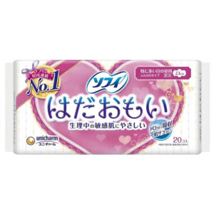 Гигиенические прокладки Sofy Hadaomoi Heavy Menstrual с крылышками, 20 шт.