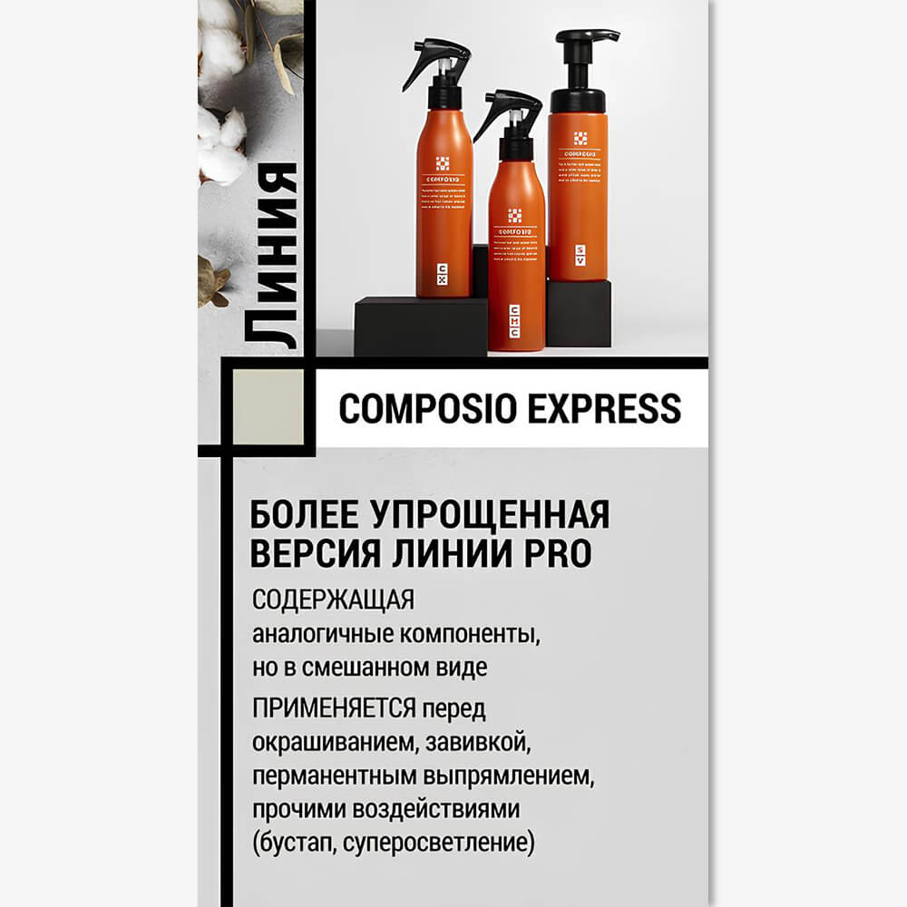 Спрей для волосся Demi Composio Express CX Coltex, 600 мл - Зображення 3