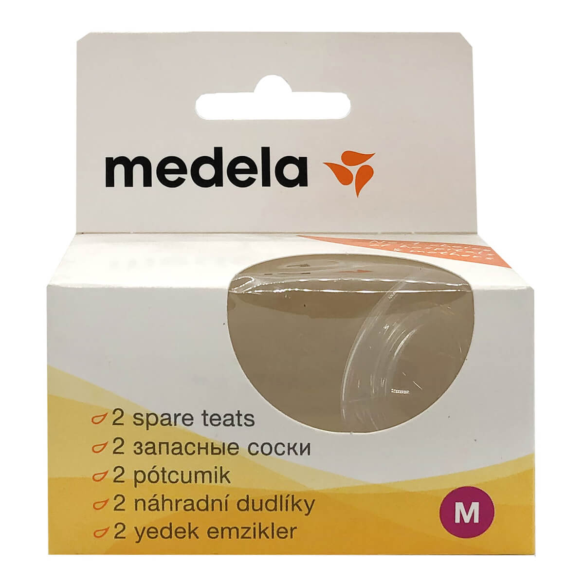 Набор сосок Medela, М, 3-6 мес, 2 шт. — изображение 2
