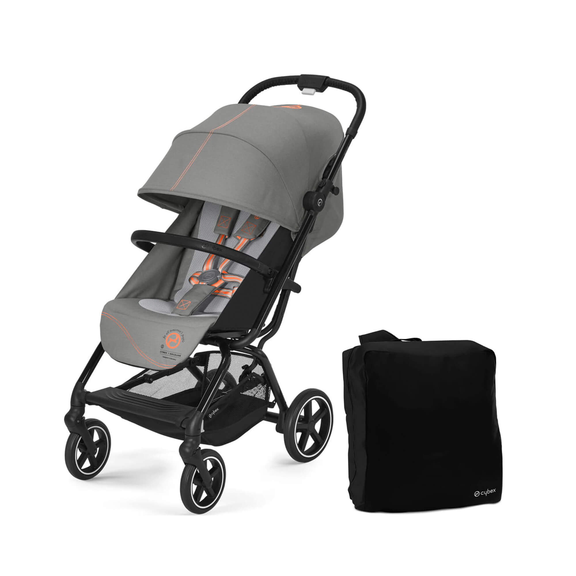 Дитячий візочок для прогулянок Cybex Eezy S (з бампером) - Зображення 2
