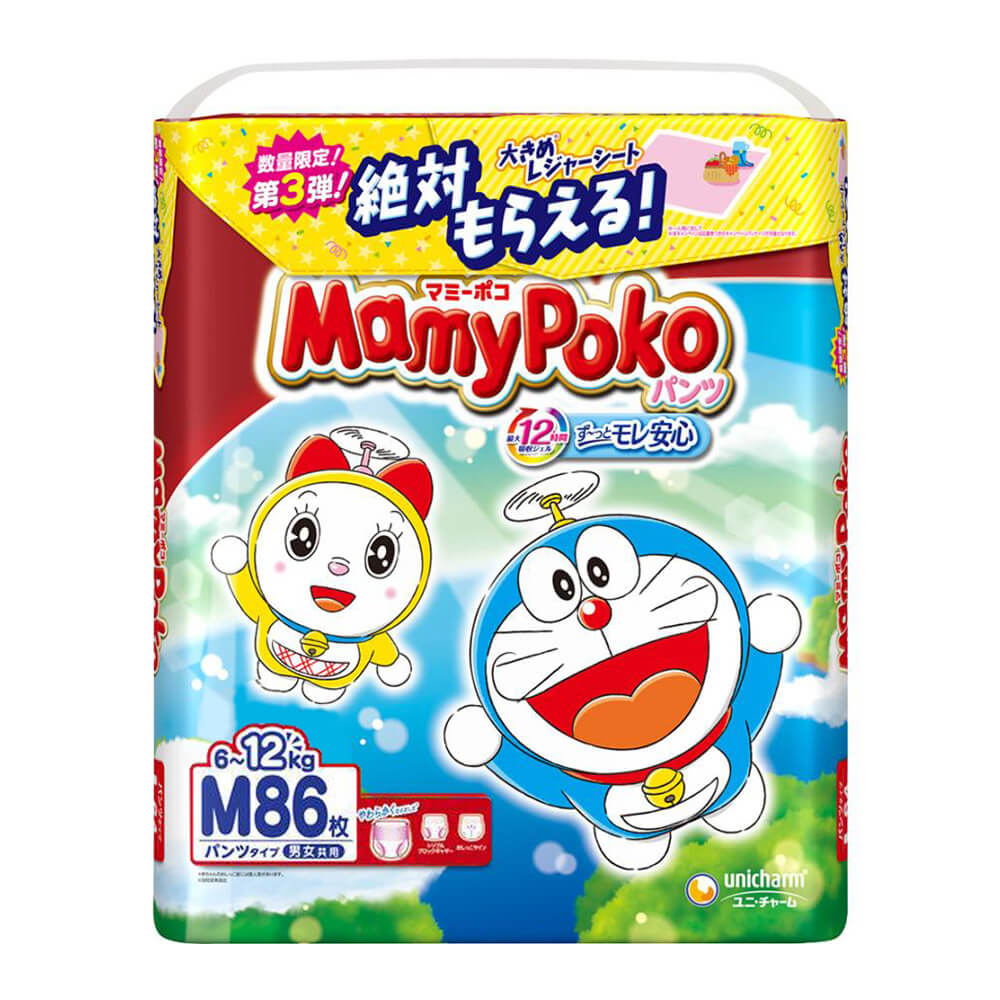 Трусики MamyPoko M, 6-12, 86 шт.