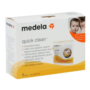 Пакеты для паровой стерилизации бутылочек в микроволновой печи, Quick Clean Medela