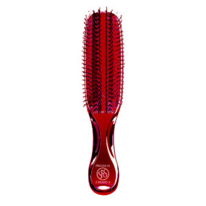 Расческа для волос средней жесткости с чехлом Scalp Brush World Premium Long, Red
