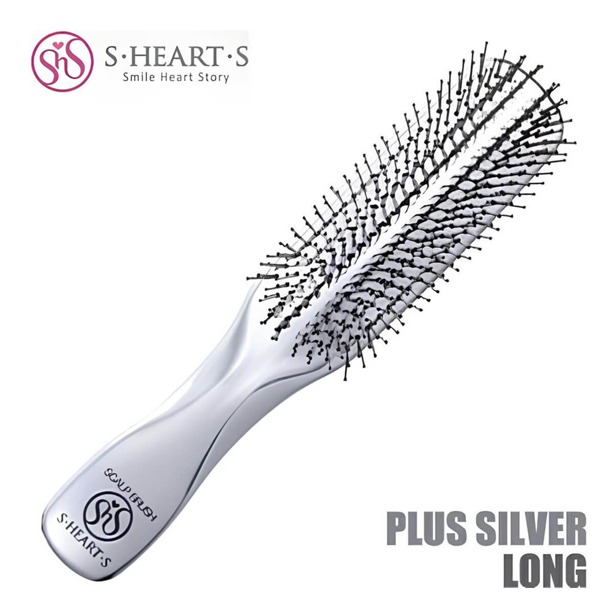 Масажний гребінець для волосся Scalp Brush World Pro Plus, Silver - Зображення 7