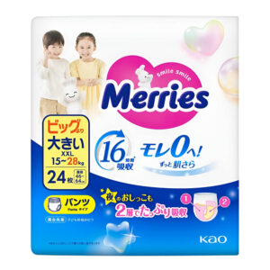 Трусики Merries XXL, 15-28 кг, 24 шт.