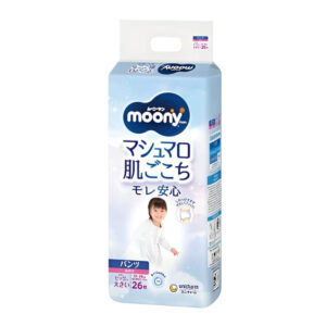Трусики Moony Super Big, для девочки, 13-28 кг, 26 шт.