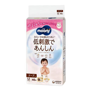 Подгузники Moony Natural M, 6-11 кг, 46 шт.