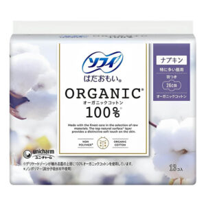 Прокладки с крылышками Unicharm Organic, 26 см, 13 шт.