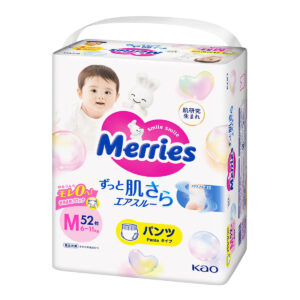 Трусики Merries, M, 6-11 кг, 52 шт.
