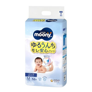 Трусики Moony M, для начинающих ползать, 5-10 кг, 52 шт.