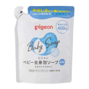 Дитяче мило-пінка Pigeon Baby Soap, для всього тіла з 0 місяців, 400 мл, запасний блок