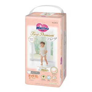 Трусики-подгузники First Premium Merries, Big, 12-22 кг, 32 шт.