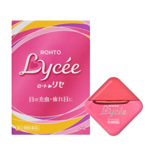 Глазные капли от покраснения и усталости глаз ROHTO Lycee, 8 мл