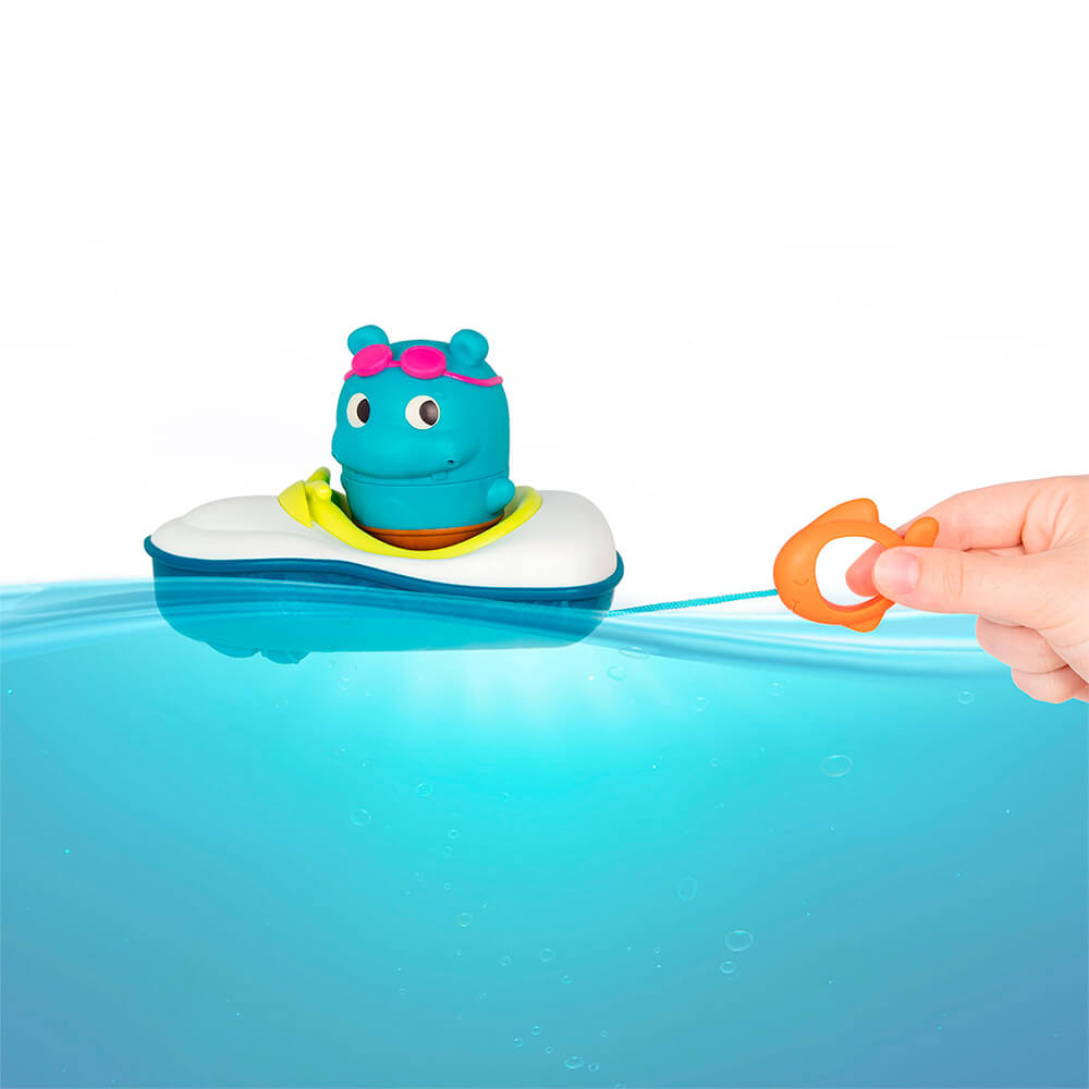 Игрушка для купания Бегемотик Плюх, Battat — изображение 6