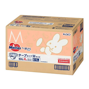 Подгузники Baby Diapers Merries, M, 6-11 кг, 54 шт. 2 упаковки