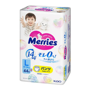 Трусики Merries, L, 9-14 кг, 44+2 шт.