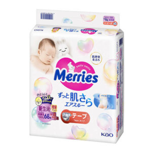 Подгузники Baby Diapers Merries, NB, 0-5 кг, 72 шт.
