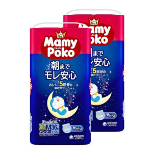 Ночные трусики-подгузники MamyPoko, M, 6-13, 36 шт. 2 упаковки