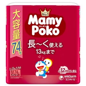 Трусики-подгузники MamyPoko M, 6-13 кг, 74 шт.