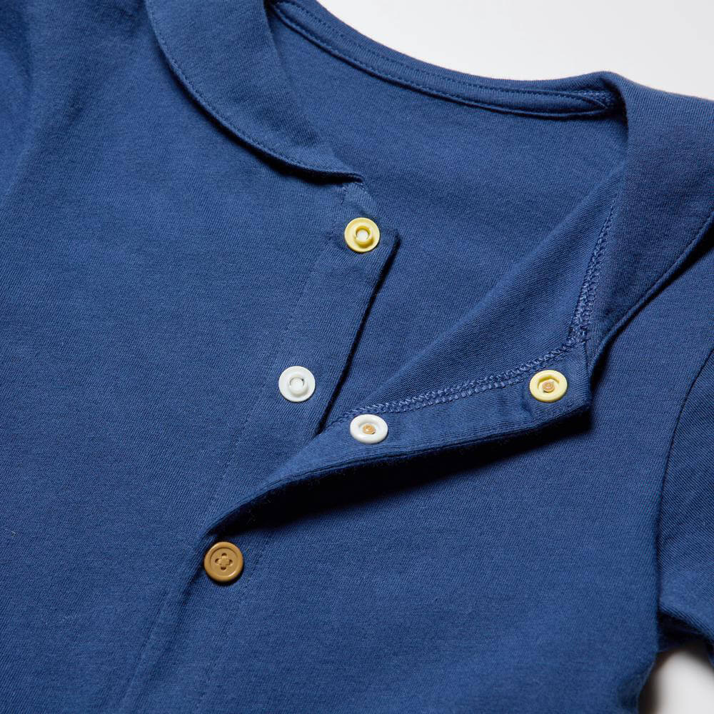 Детский комбинезон с воротником, UNIQLO, белый — изображение 3