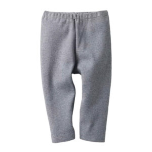 Детские леггинсы в рубчик UNIQLO, серый цвет, 80 см