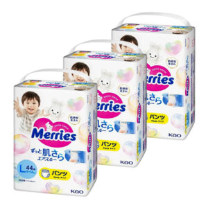 Трусики Merries, L, 9-14 кг, 44 шт., 3 упаковки