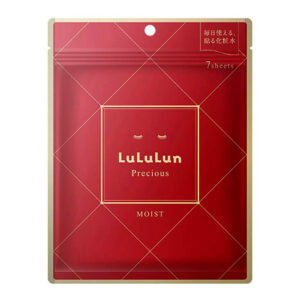 Трёхслойная увлажняющая маска для лица LuLuLun Precious RED Moist, 7 шт.