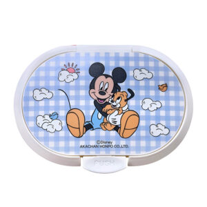 Многоразовая крышка-клапан для влажных салфеток Akachan Honpo (Disney Mickey & Pluto)