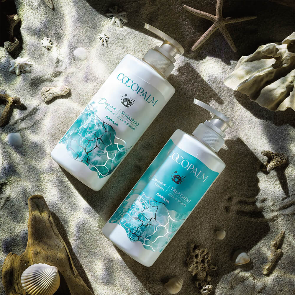 Шампунь Ocean Essence для оздоровления волос и кожи головы "Cocopalm", 380 мл, наполнитель — изображение 4