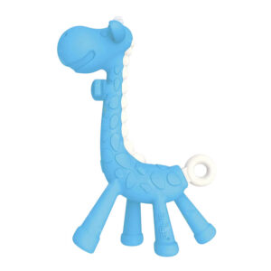 Прорезыватель для зубов Giraffe Teether, Edison Mama, голубой